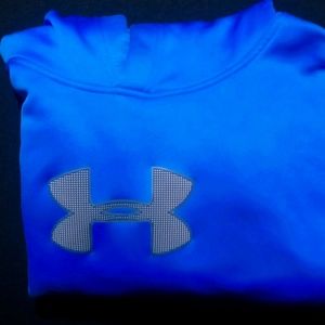Under Armour Hoody XL Neon Blue